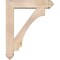 Ekena Millwork Imperial Arts and Crafts Smooth Bracket w/ Offset Brace, Douglas Fir, 7 1/2"W x 34"D x 42"H BKT0806X34X42IMP03SDF - alternate 3